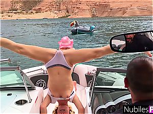 scorching BFFs pound On Boat And Give Public orgy showcase S1:E3